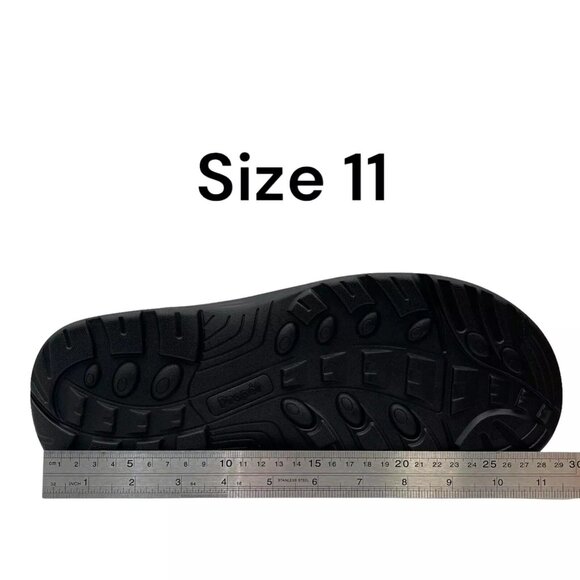 Propet Men\'s Slip-on Leather Sandal2 Size 11 Black Adjustable Straps Lightweight main image 13